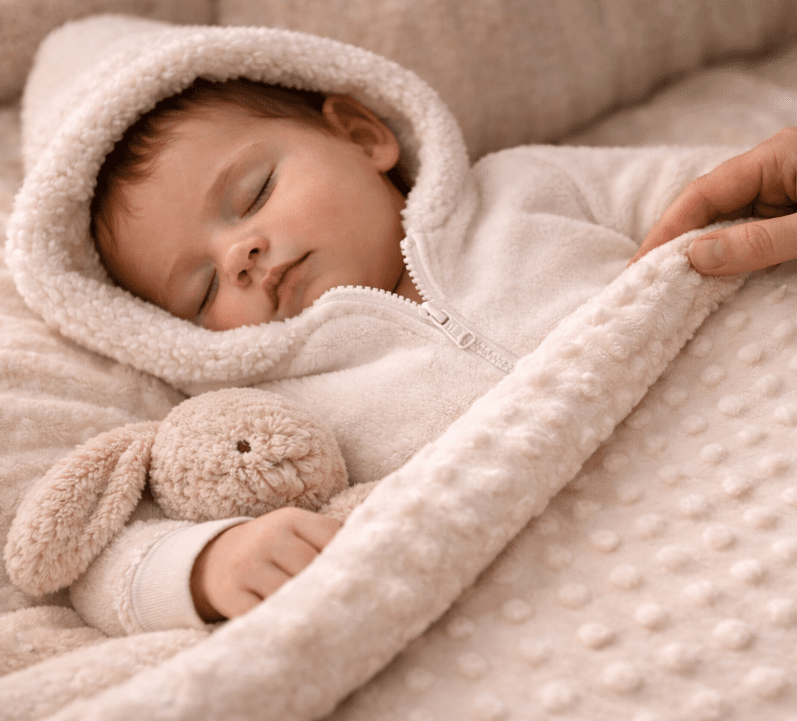 Guia > ¿Cómo ayudar a tu bebé a dormir mejor? > En Family Baby lo hacemos posible > Comodidad térmica ideal > Imagen
